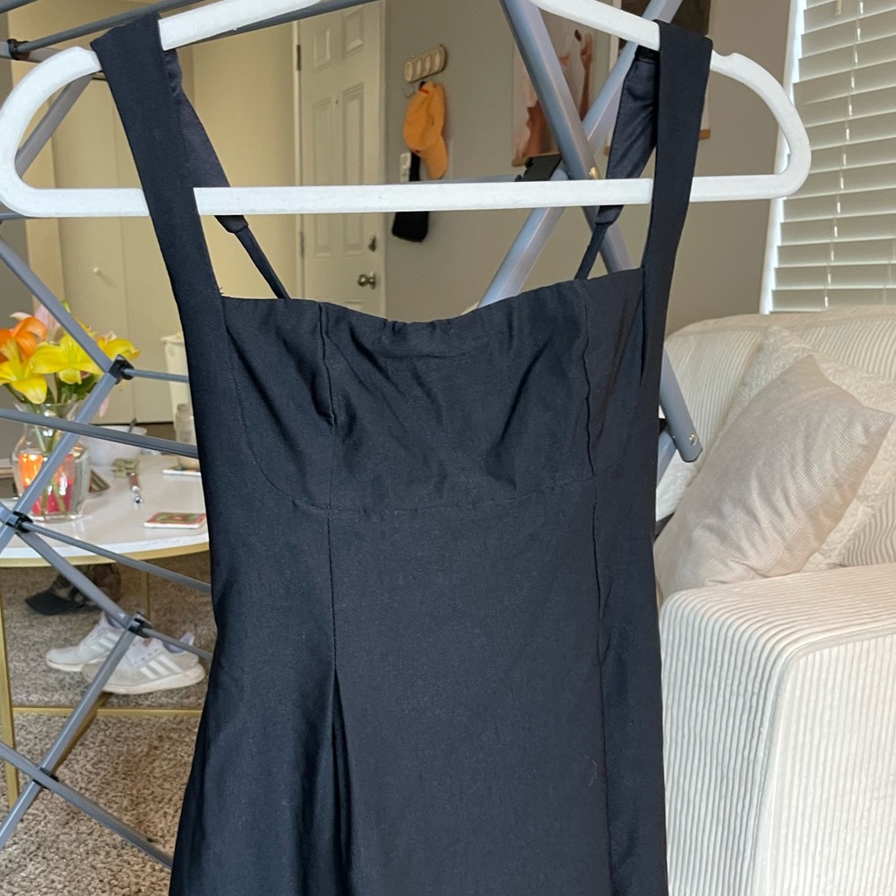 Princess Polly Black Strapless Dress